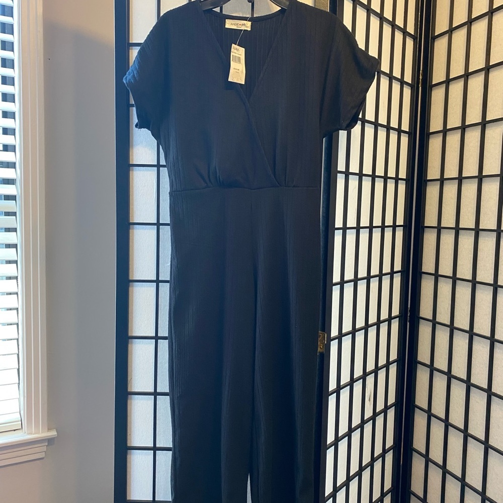 Angie girls one piece jumpsuit black